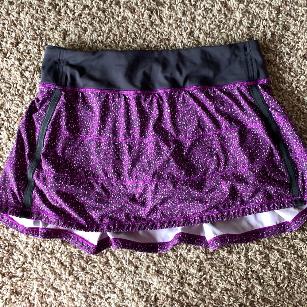 COPY - Lululemon Pace Rival skirt/skort, size 6